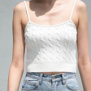 Brandy Melville Nathalie Knit Tank